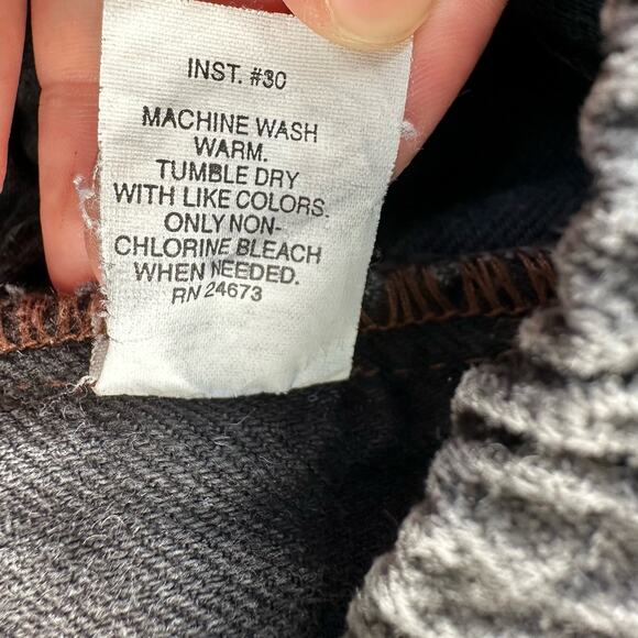 Vintage New Legends Toddler Kids Size 3 Black Denim Jeans 100% Cotton Faded - Picture 8 of 8